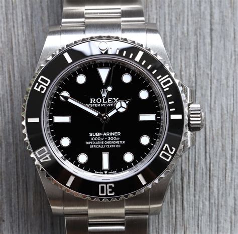 stainless steel rolex submariner price|2022 Rolex Submariner no date.